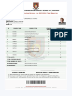 BCH-22-050 - 2023-2024 - First Semester Course Registration Form