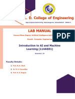 114AG01 Intro To AI & ML