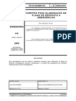 Diretriz para Elaboração de Plano de Resposta A Emergências: PG-25-AG/SMS-016 B 08/dez/2010