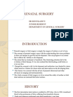 Prenatal Surgery