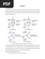 Module 2 BJT Notes