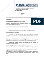 Avaliação Final Turma 31 Pos Unifor - 04.02.2021