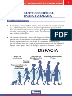 04 - Resumo - Ext 2023 - Esofagite Eosinifilica, Disfagia e Acalasia