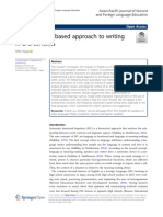 The SFL Genre-Based Approach To Writing in EFL Contexts: Originalarticle Open Access