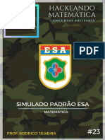 23âº Simulado Esa