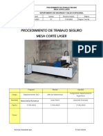 Procedimiento Cortadora Laser