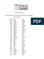 Liste Des Candidat (E) S Retenu (E) S Pour Le Test Écrit (Par Ordre Alphabétique)