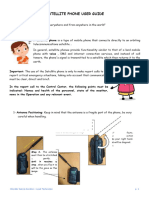 Use Guide - Satellite Phone