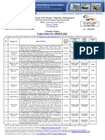 Government of The People's Republic of Bangladesh Offi: E-Tender Notice Tender Notice No: 108/2023-2024