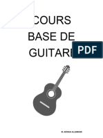 Cours de Guitare