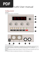 Shruthi User Manual Mutable Instruments 476412