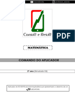 Comando 05 - Matemática - 2º Ano (Professor Adonis)