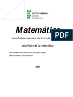 Apostila Pre IF de Matematica