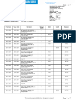 Post Date Value Date Narration Cheque Details Debit Credit Balance