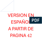 Version en Español A Partir de Pagina 42