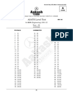 AIATS Level Test-01 - SS - For KSS (17-04-2022) Rajbagh