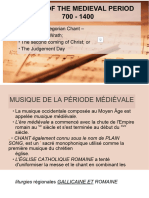 Musique de La Période Médiévale 700 - 1400