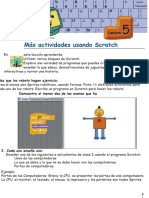 Más Actividades Usando Scratch: Lección