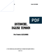 Antioche, Église Témoin