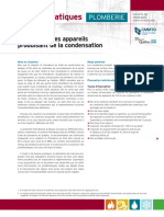 Fiche Bonnes Pratiques Evacuation Appareils Produisant Condensation