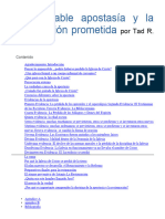 La Apostasía Inevitable y La Restauración Prometida Por Tad R Callister