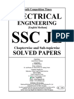 SSC Je Electrical Engineering Chapter Wise & Sub Topic Wise Solved