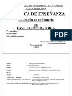 Plan de Lección Perioperatoria