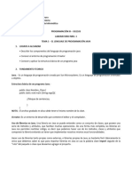 Guía 1 - Laboratorio - Programación en Java