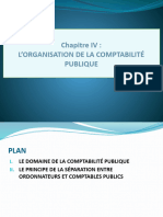 Compta Pub 4 - LOrganisation de La ComptabilitÃ Publique