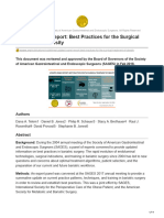 Updated Panel Report Best Practices For The Surgical Treatment of Obesity