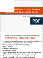 Fatores Que Interferem No Meio Ambiente Relacionados À