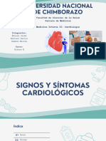 Signos y Sintomas Cardiológicos