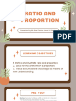 Ratio and Proportion