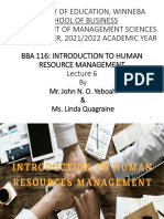 Intro To HRM LECT 6 TD - 1