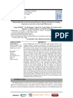 Relationship Between Environmental Factors Changes and Anchovy Landing (Engraulis Encrasicolus) in The South Alboran Sea