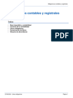 Obligaciones Contables y Registrales