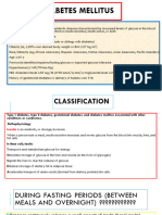 Diabetes Mellitus