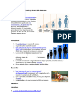 Teorías Del Crecimiento y Desarrollo Humano