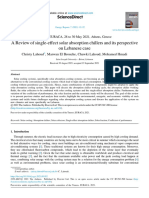 A Review of Single-Effect Solar Absorption Chillers and Its Perspective