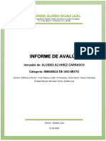 INFORME DE AVALÚO Alcides Alvarez Local Apto