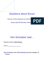 Scrum Questions and Answers