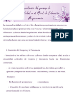 Importancia Del Proceso de Interculturalidad en El Nivel de Educación Preprimaria.