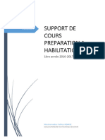 Support Habilitation