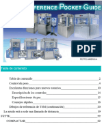 Guía de Bolsillo para Máquina de Compresión Fette