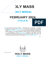 Missal FEBRUARY 2024 PDF