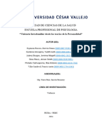 Violencia Intrafamiliar Desde Las Teorías de La Personalidad