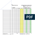 Formulario de Informe de Producción Diario