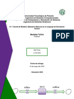 A1 Tutorial de Modelos (Ejemplos Básicos) en El Lenguaje de Simulación Vensim - Karl Grey