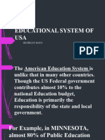 Educational System of Usa Slide