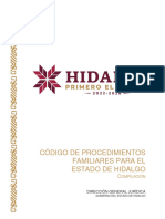 004 Codigode Procedimientos Familiaresparael Estadode Hidalgo